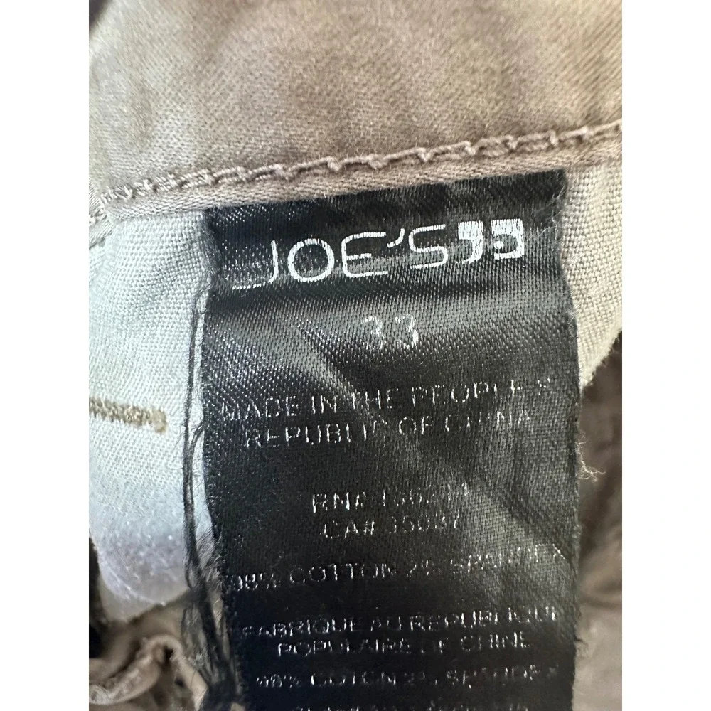 JOE'S Jeans‎ Men's Size 33 Gray/brown Slim Straight Fit Casual Pants